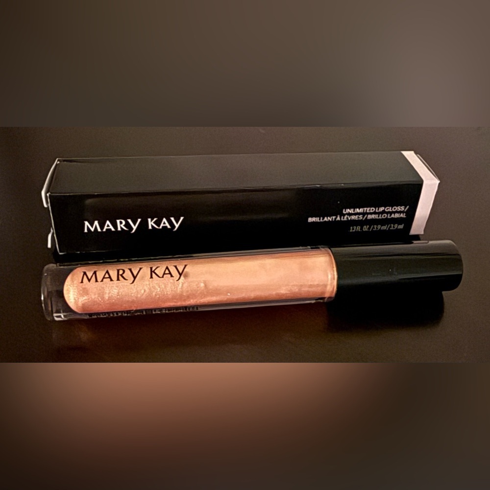Mary Kay Unlimited Lip Gloss “Sheer Illusion” | High-Shine Nude Pink Gloss | New - Picture 2 of 3